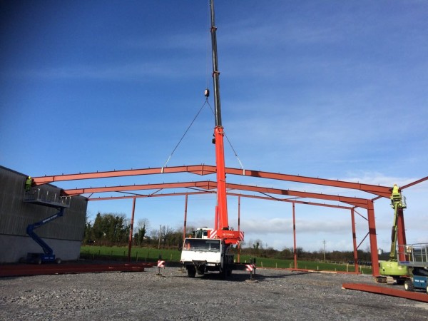 terex crane hire in gurteen
