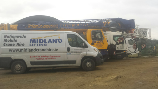 Nationwide mobile crane hire